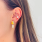Zipper Stud Earrings