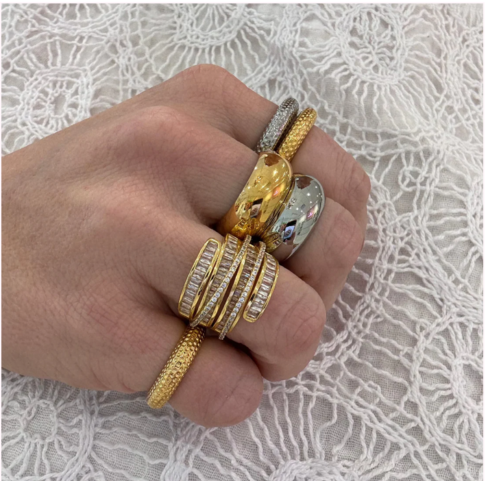 Leighton Band Rings