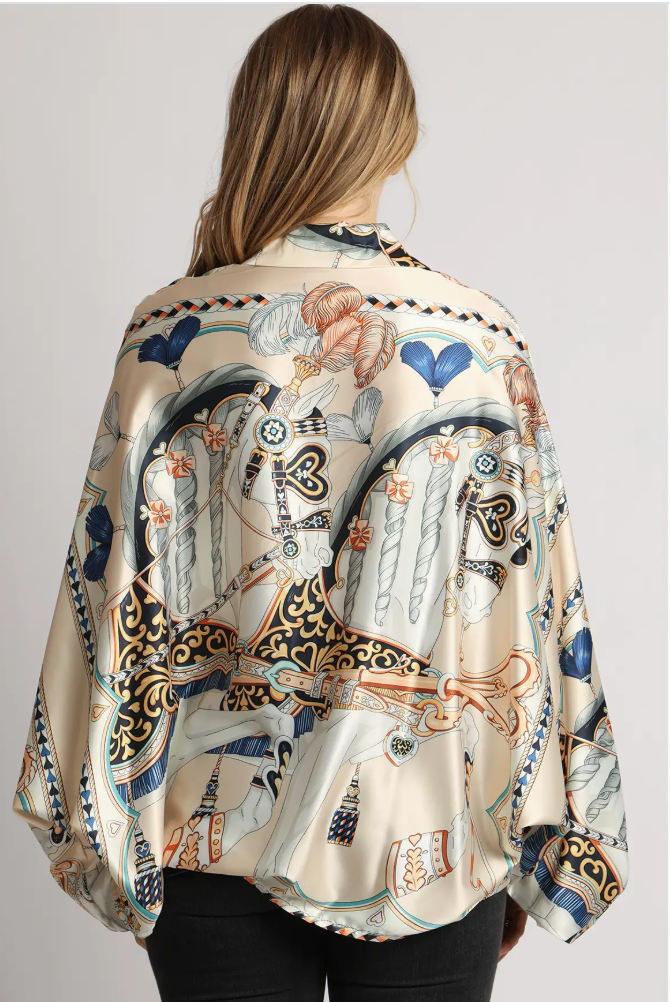 Felicity Batwing Top