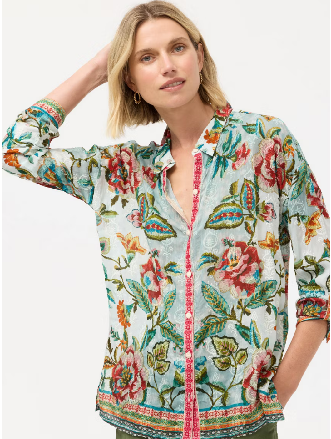 Johnny Was Audrey-Gillia  Shirt