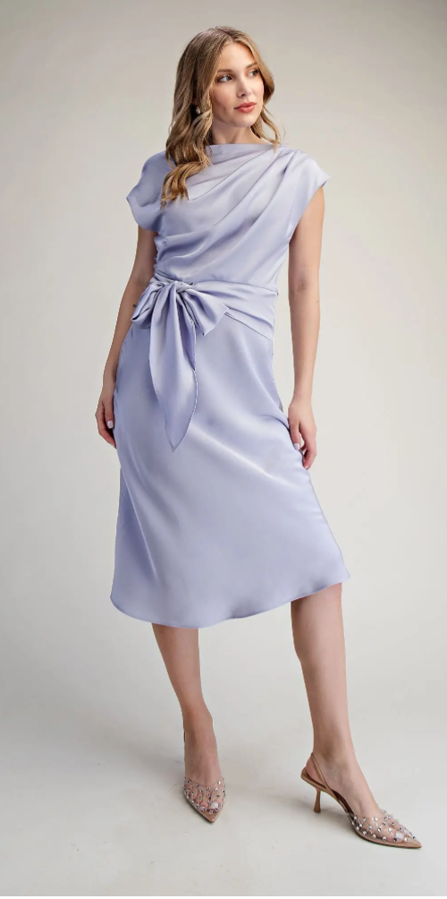 Layla Asymetrical Dress- Lavender