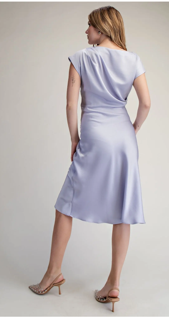 Layla Asymetrical Dress- Lavender