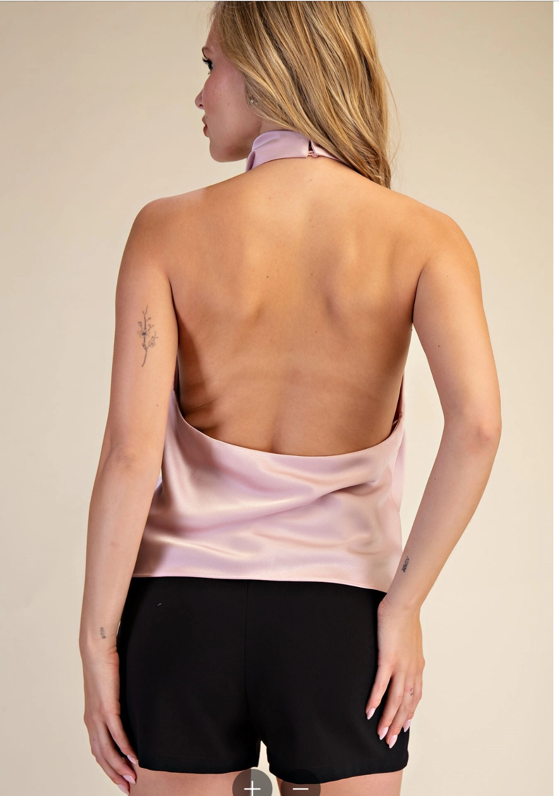 Lucy Pink Halter Top