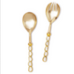 Gold Mother of Pearl Serving Set
