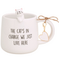 Cat in Charge Figurine Mug