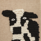 Cow Embroidery Towel