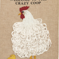 Rooster Embroidery Towel