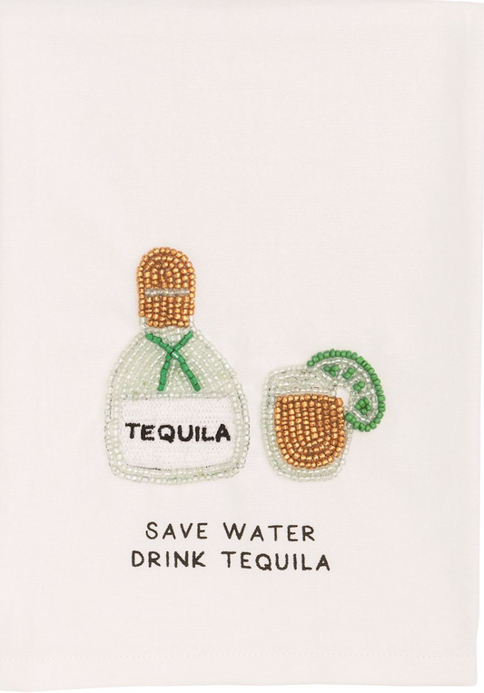 Tequila Beaded Hand Towel