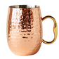 Hammered Stainless Steel Mule Mug, Copper Finish