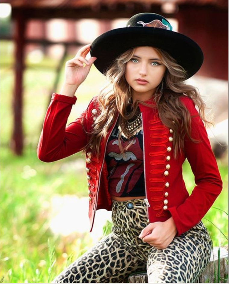 JG Red Military Jacket