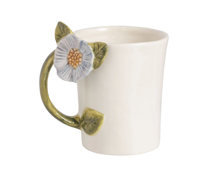 Blue Flower Mug