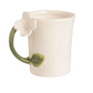 White Flower Mug