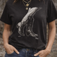 CPress Outlaw Mushie Tee Black