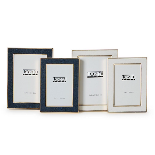 Shagreen Photo Frames by Tozai