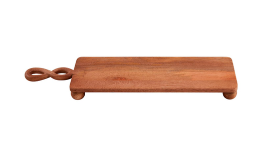 Twisted Handle Footed Board