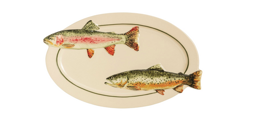 Trout Serving Platter