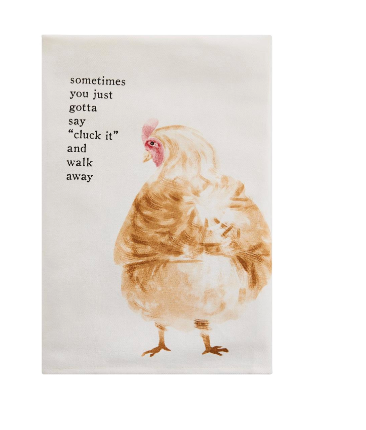 Chicken Farm Icon Towel