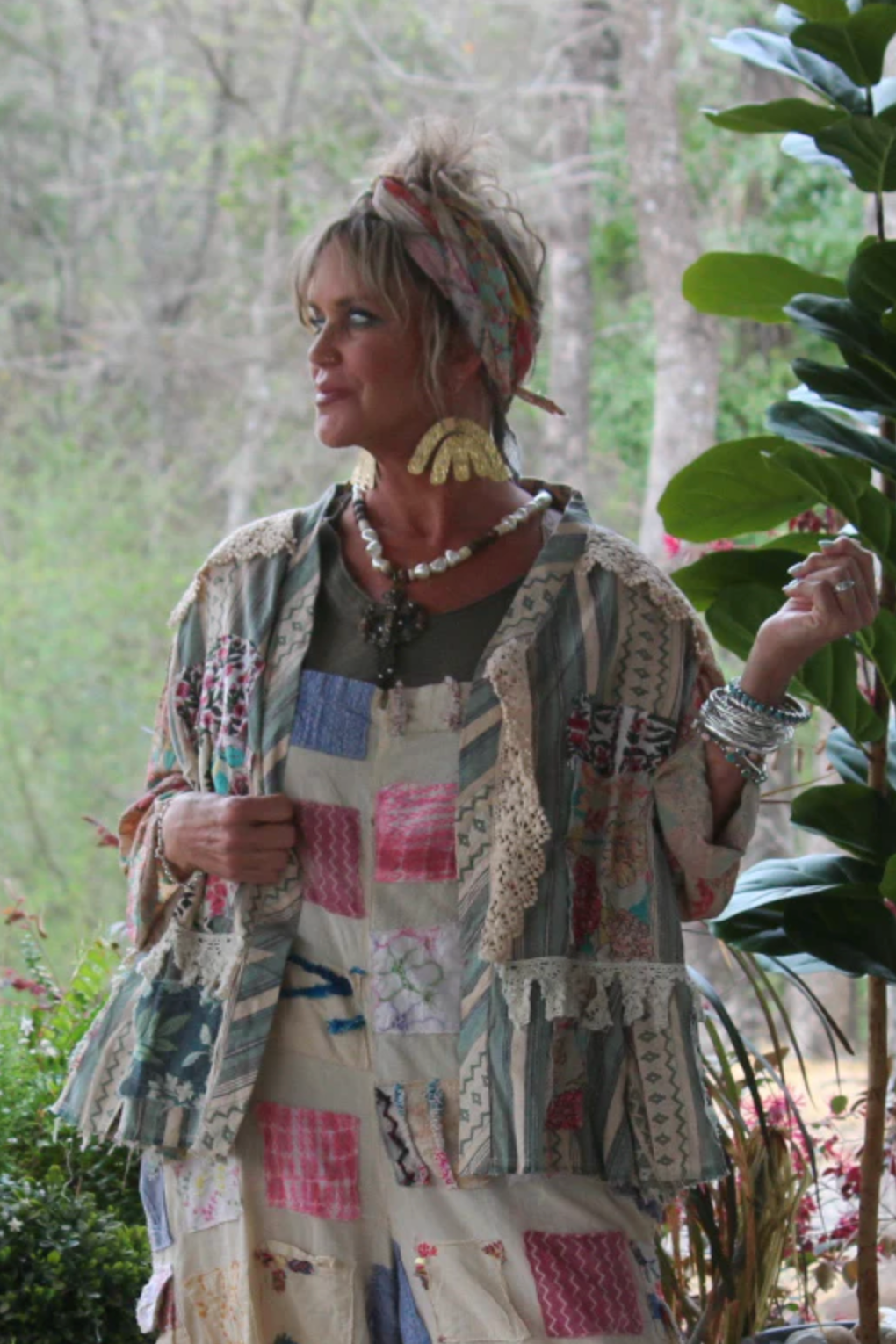 Jaded Gypsy Botanical Paths Jacket