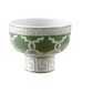 Hand Painted Geometric Footed Bowl