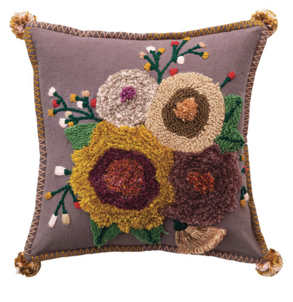 Hand Tufted Decor Pillows