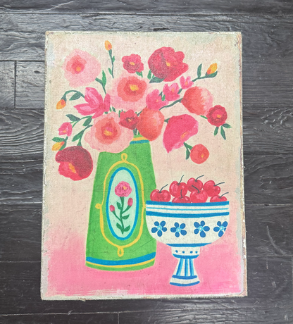 Flowers in Vases Wall Decor