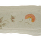 Stoneware Platter with Organic Flower