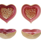 Stoneware Heart Shaped Dishes