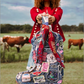 JG Ida Mae Patches Boot Bag