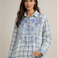 Johnny Was Moto Plaid Palladium 1 Top