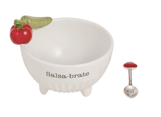 Salsa Icon Dip Bowl Set