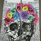 FLOWER SKULL SOCKS