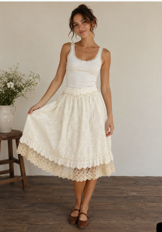 Jaded Gypsy Dream Of You Skirt