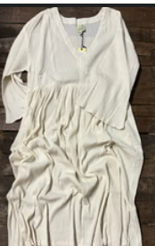 Jaded Gypsy Breezy Afternoon Dress - Parchment OS