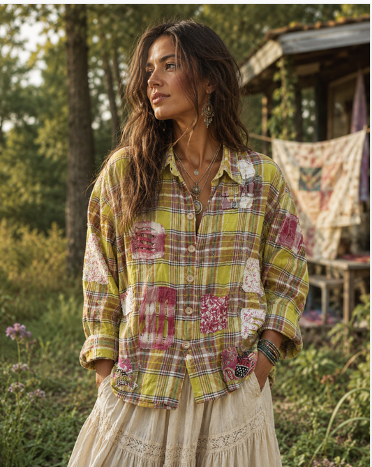 Jaded Gypsy Delightful Gardens Top OS