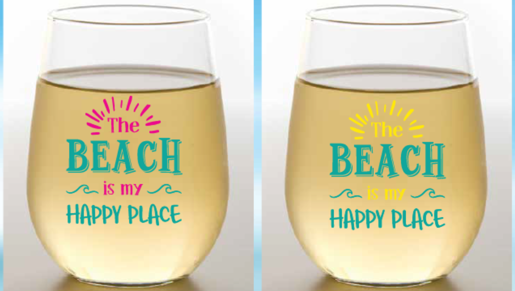 BEACH IS MY HAPPY PLACE 2pk