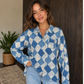 Jaded Gypsy Starburst Top Royal Diamond- OS