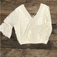 Jaded Gypsy Romantic Views Tops Parchment - OS