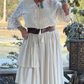 Jaded Gypsy Romantic Views Tops Parchment - OS