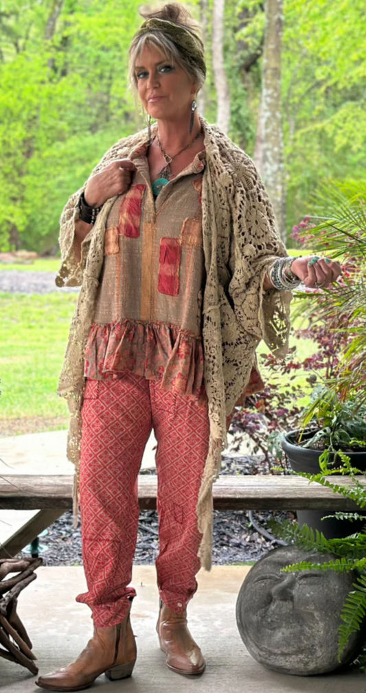 Jaded Gypsy Traveler Pants- Diamond Dreams