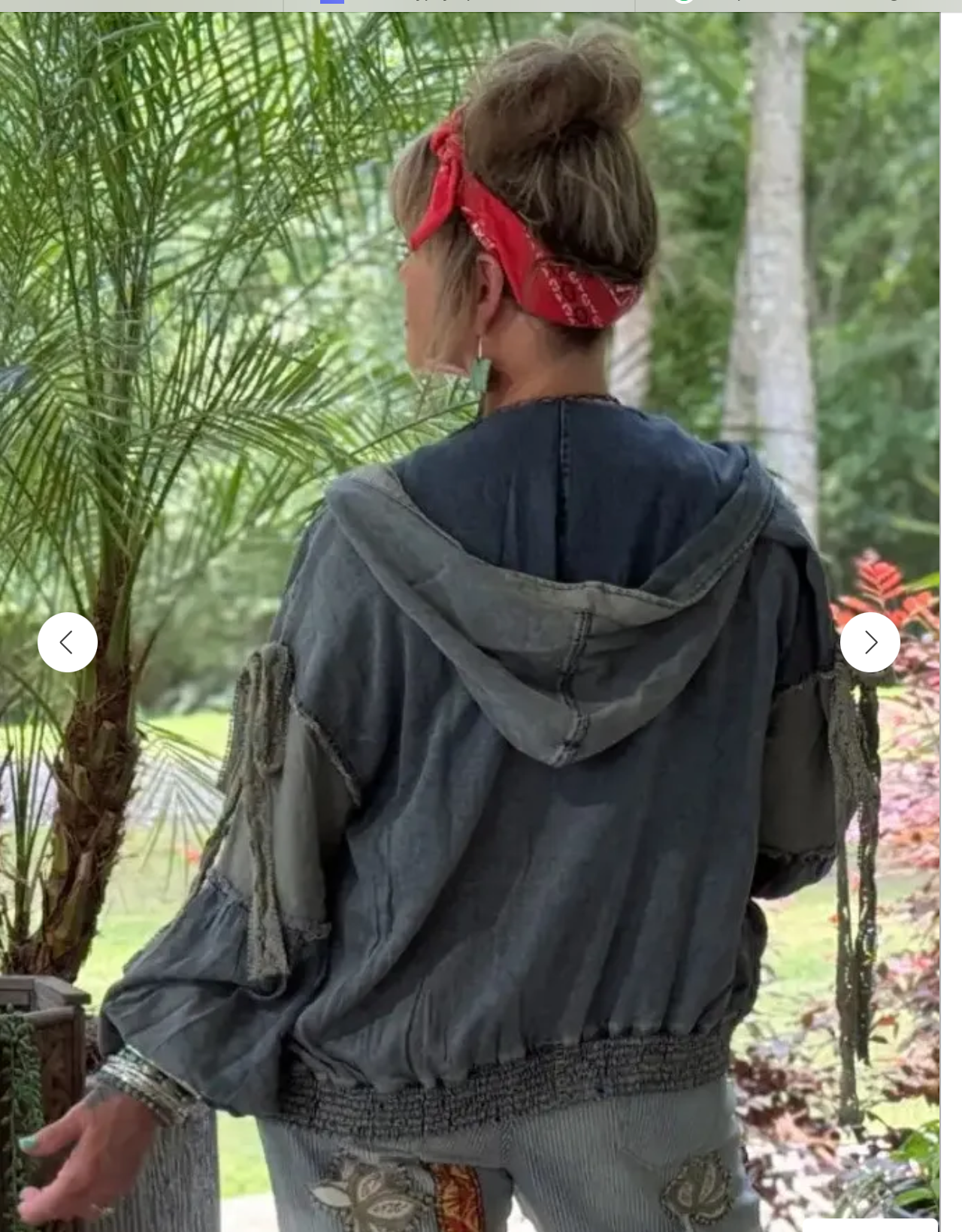Jaded Gypsy Tied About Jacket