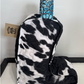 Junk Gypsy Cow Turquoise Boot Bag