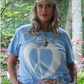 Jaded Gypsy Moon Dance Tee - Sky Peace. & Love