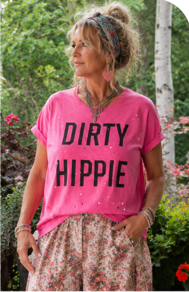 Dirty Hippie T Vintage Dragonfruit