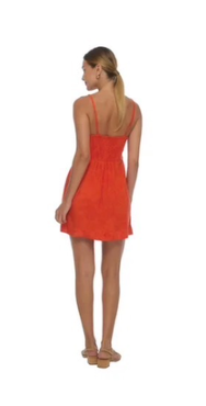 Khush Guapa Dress-Hazy Coral