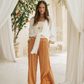 Khush Luma Pant Solid Caramel