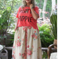 Jaded Gypsy Floral Meadows Skirt- Rose