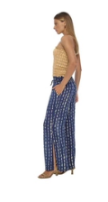 Khush Malta Pant-Current Navy