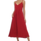 Khush Soller Dress-Solid Ruby