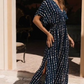 Khush Poppy Dress-Current Navy