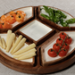 Lazy Susan With 5 Condiment Sections